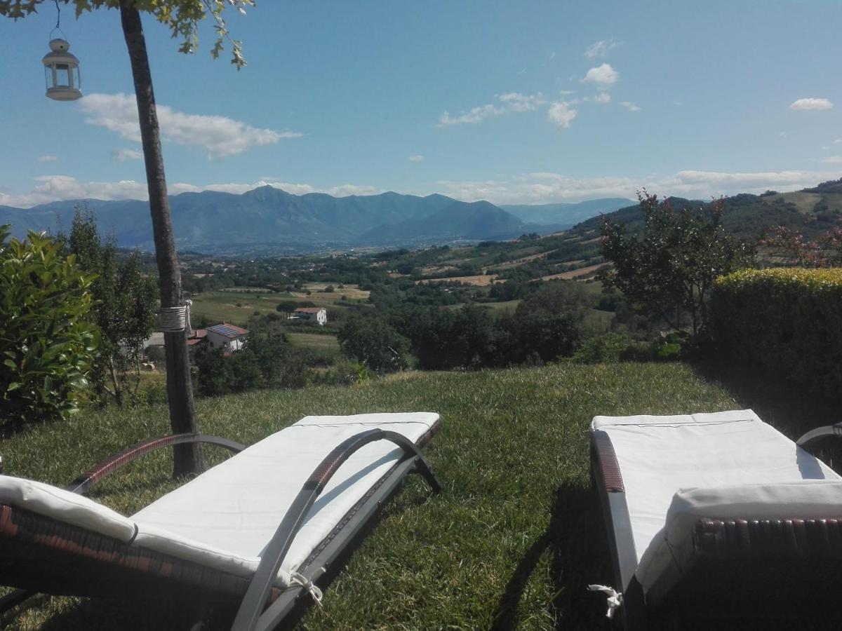 Villa Santoro Ai Tre Ulivi Con Piscina Privata Caiazzo Εξωτερικό φωτογραφία